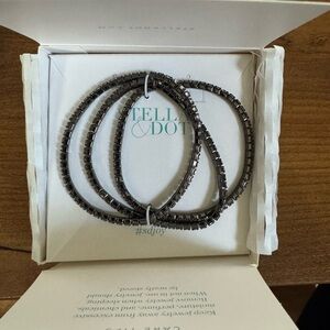 Stella & Dot Metallic SparkleBracelet Trio